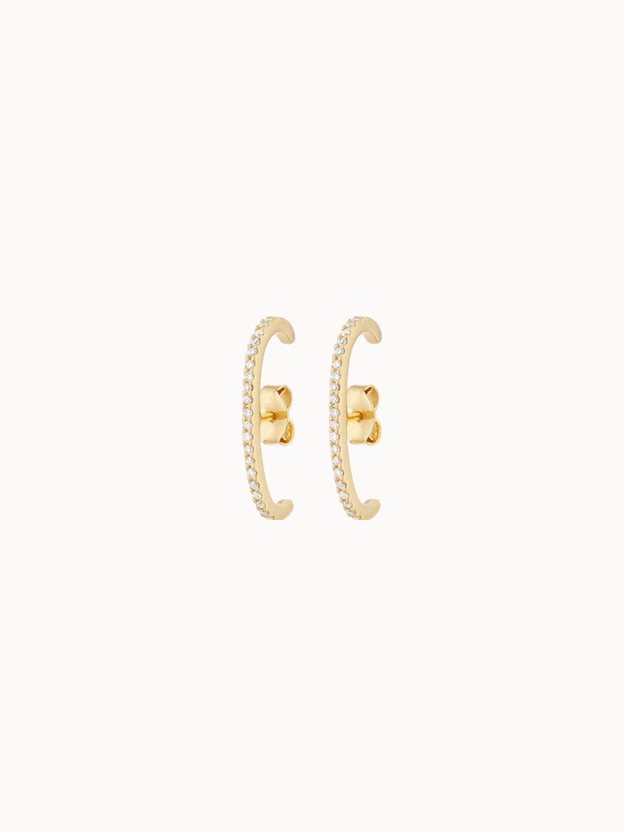 Ear Hook Slim com Diamantes