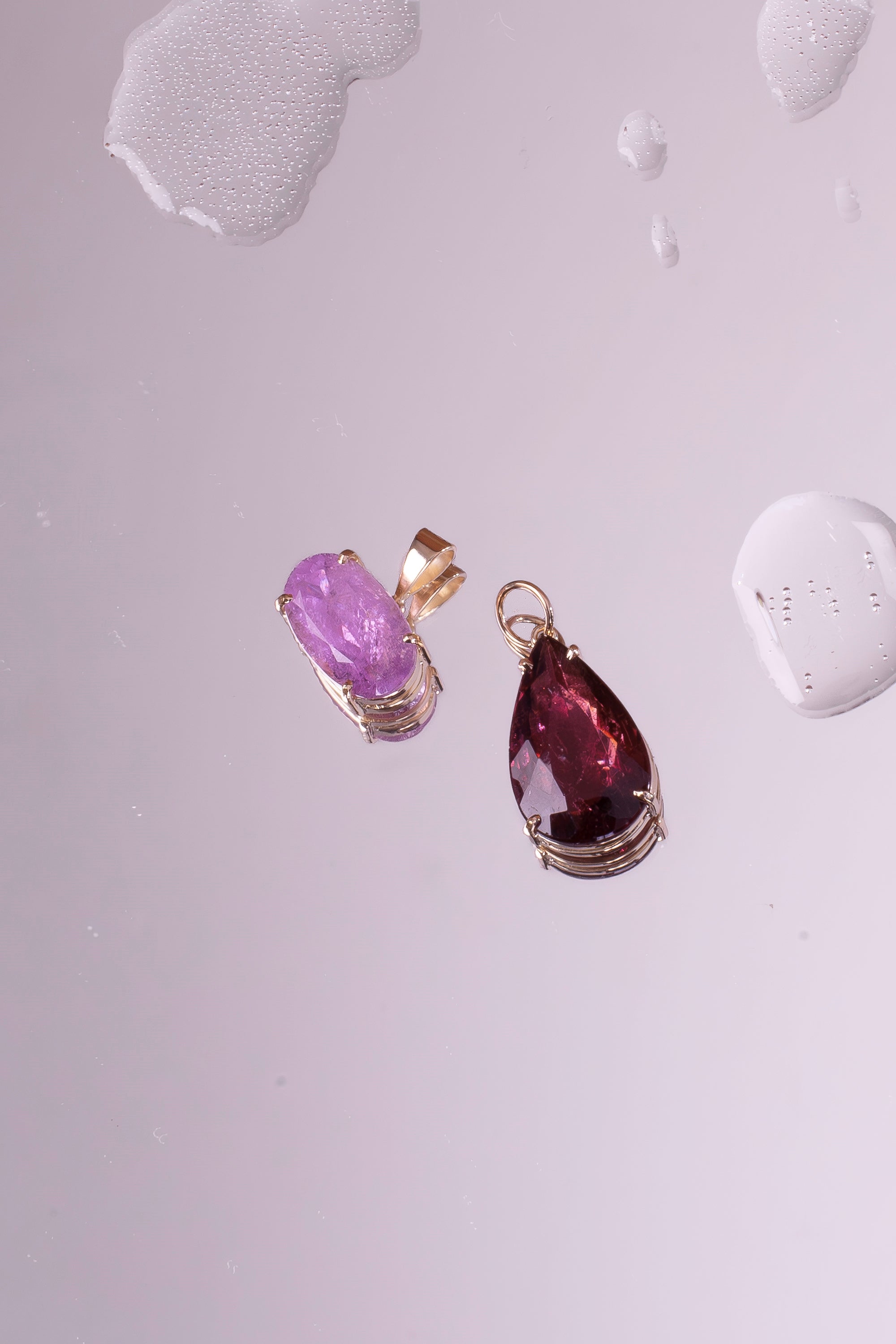 Pingente Rubelita Gota