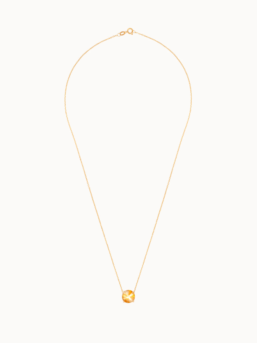 Pingente Citrino Redondo