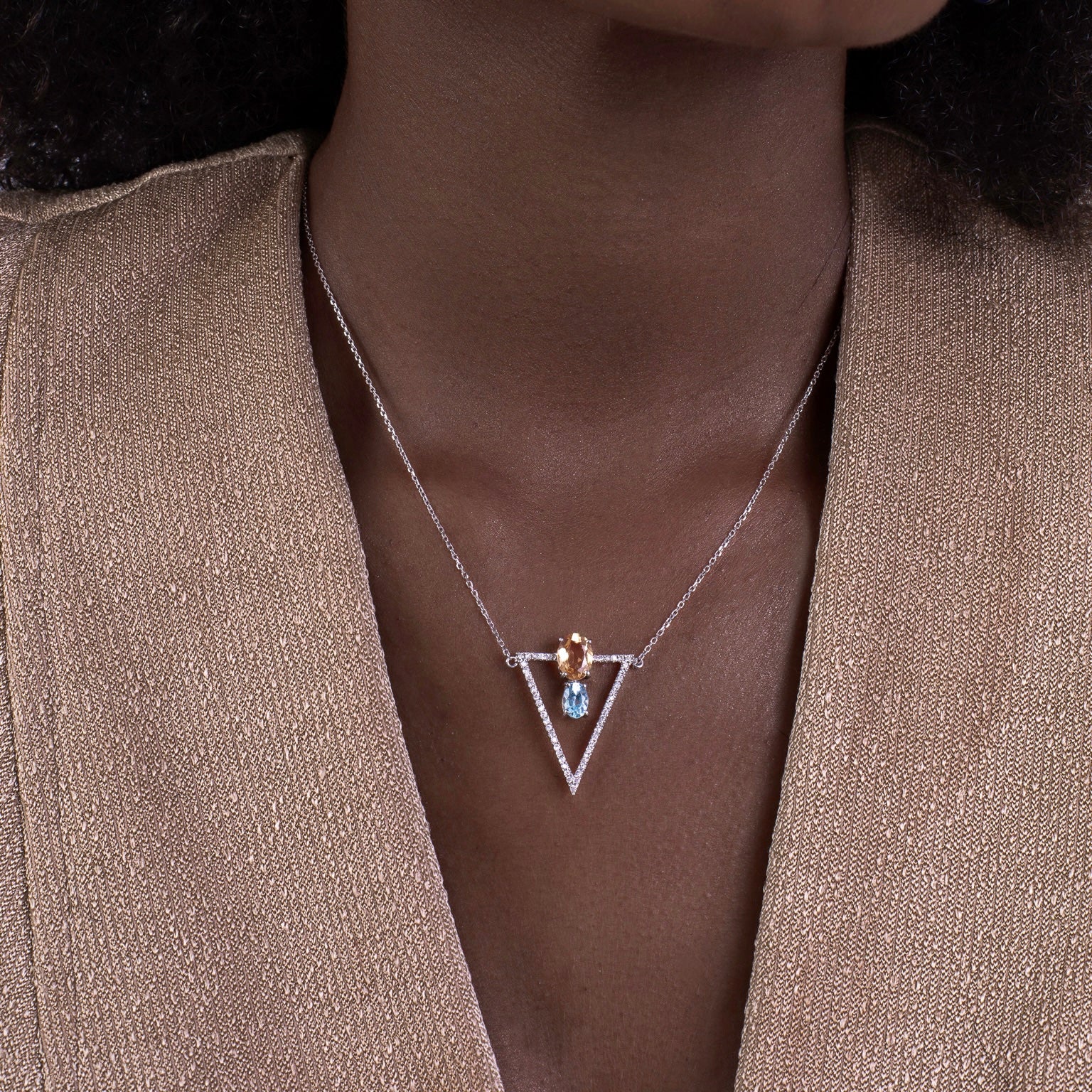 Colar Antuérpia coleção Art Déco