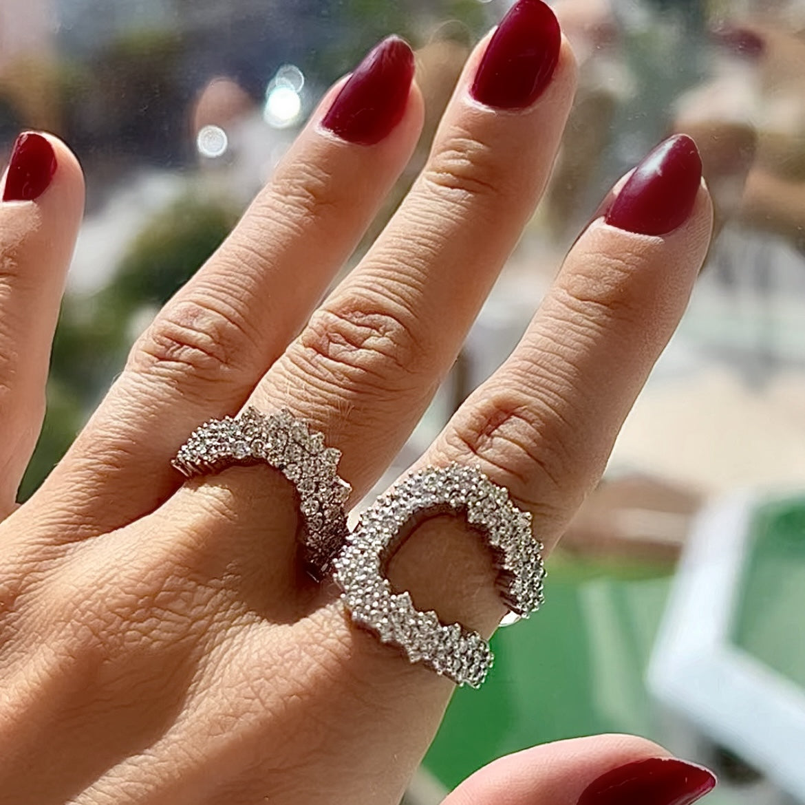 Anel Dubai com Diamantes