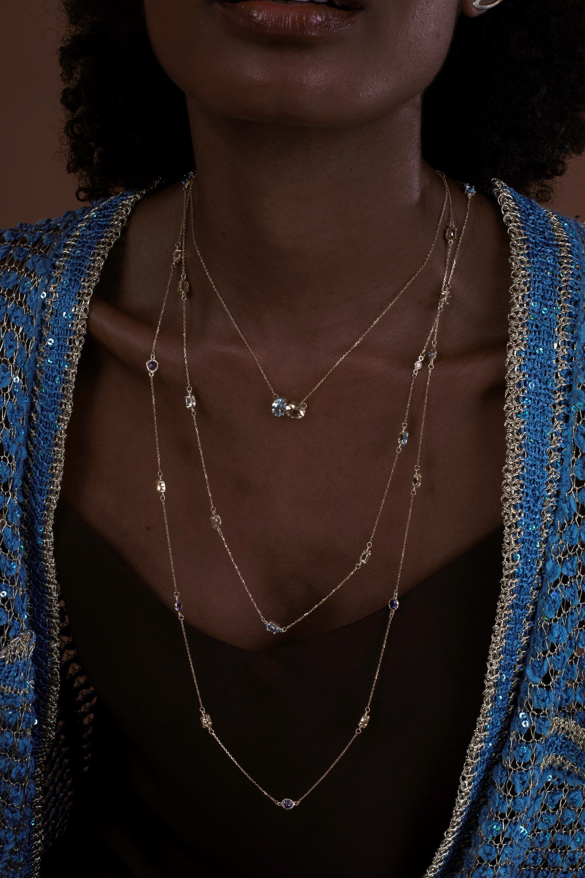 Colar Havana Etoile coleção Art Déco