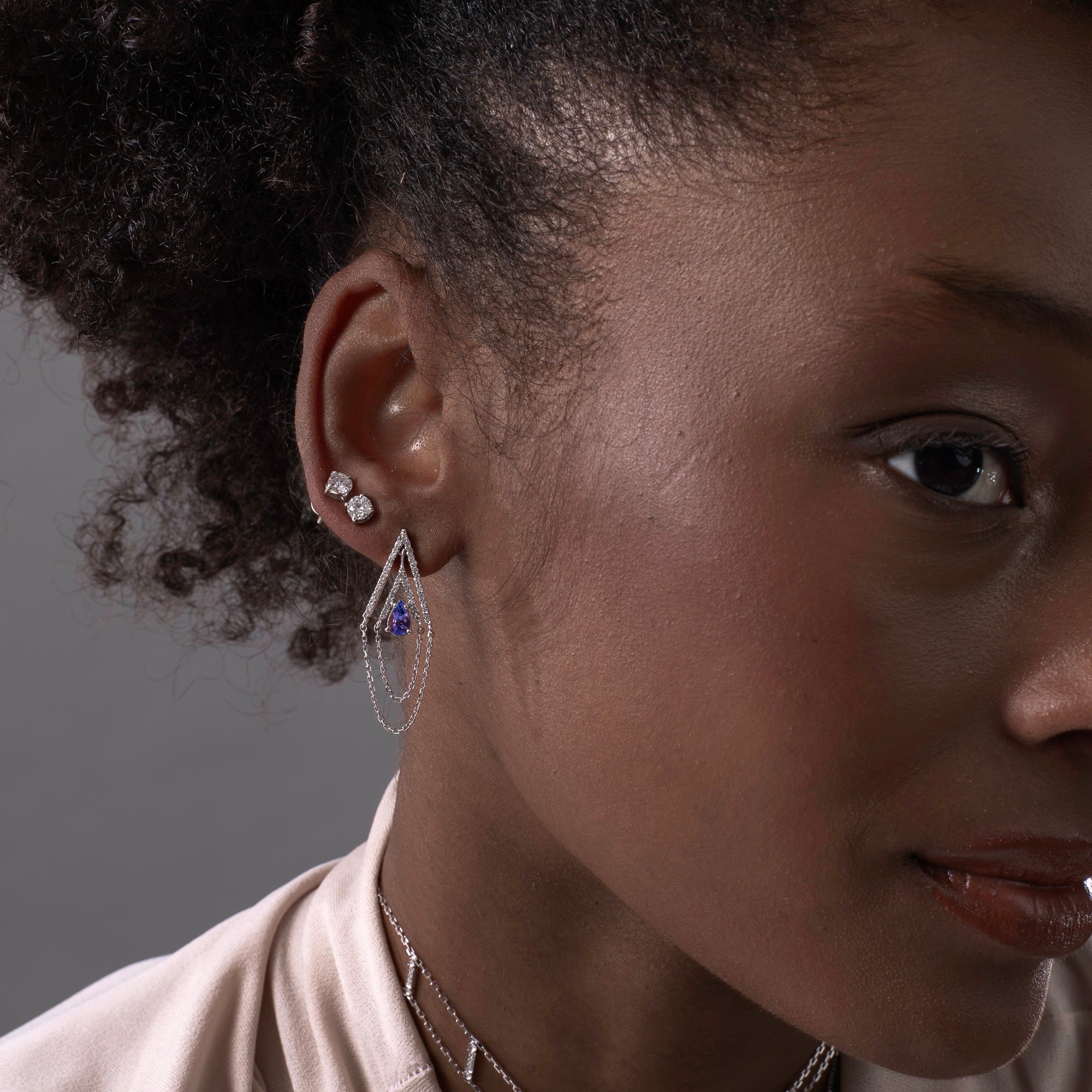 Brinco Nice coleção art Déco