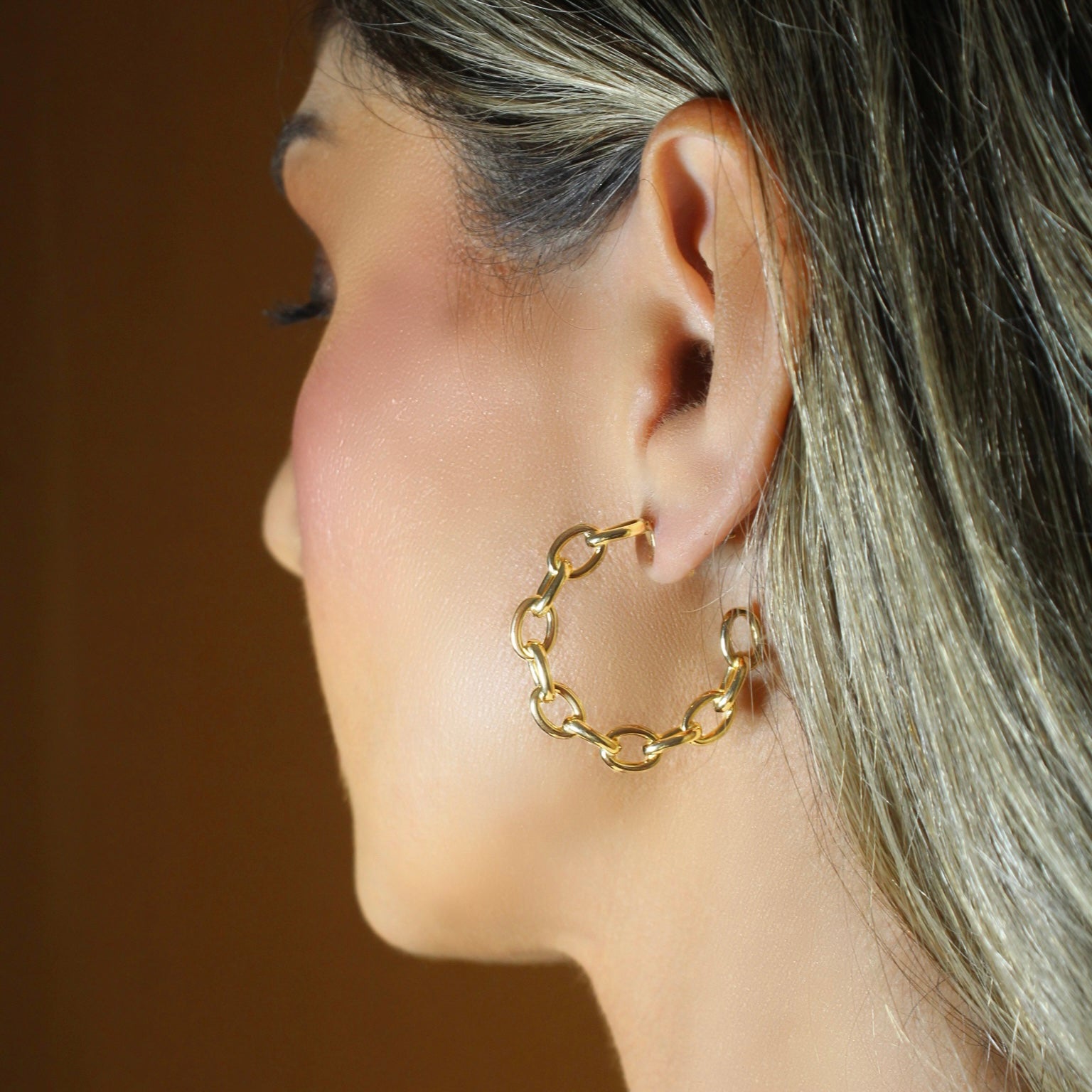 Argola Elos Corrente