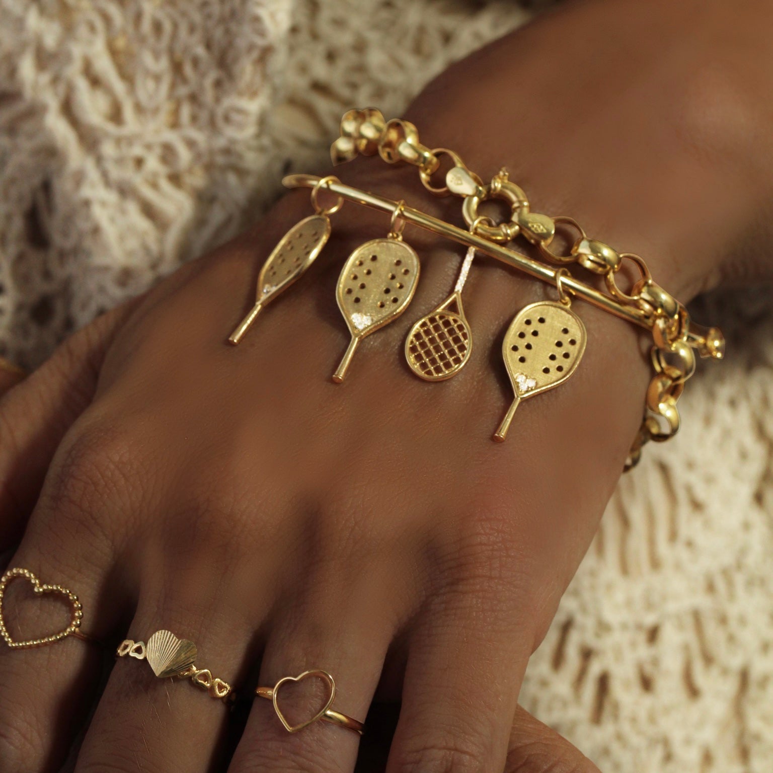 Pingente Beach Tênis