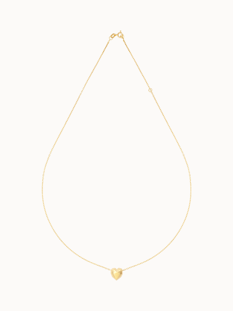 Colar Um Só Coração Lapidar P