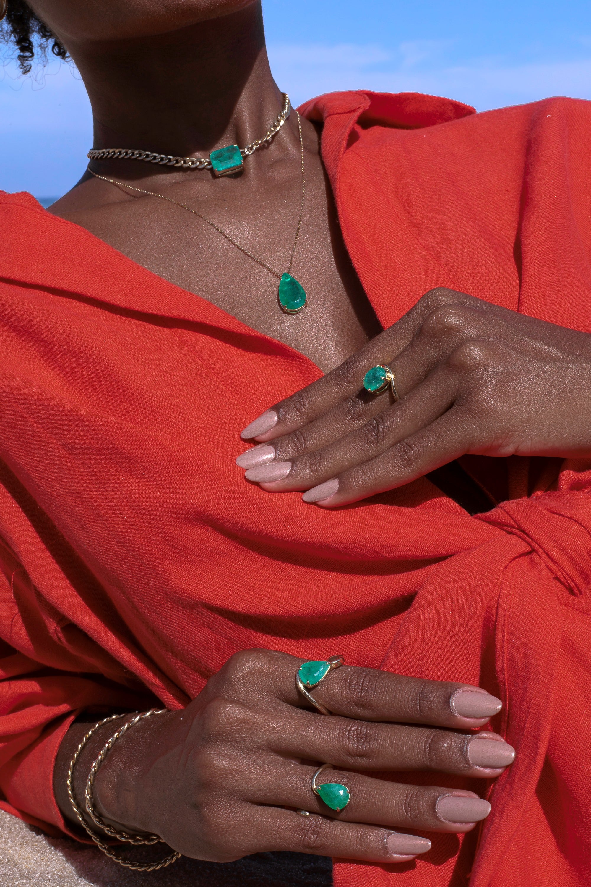 Anel Orla Gota com espaço