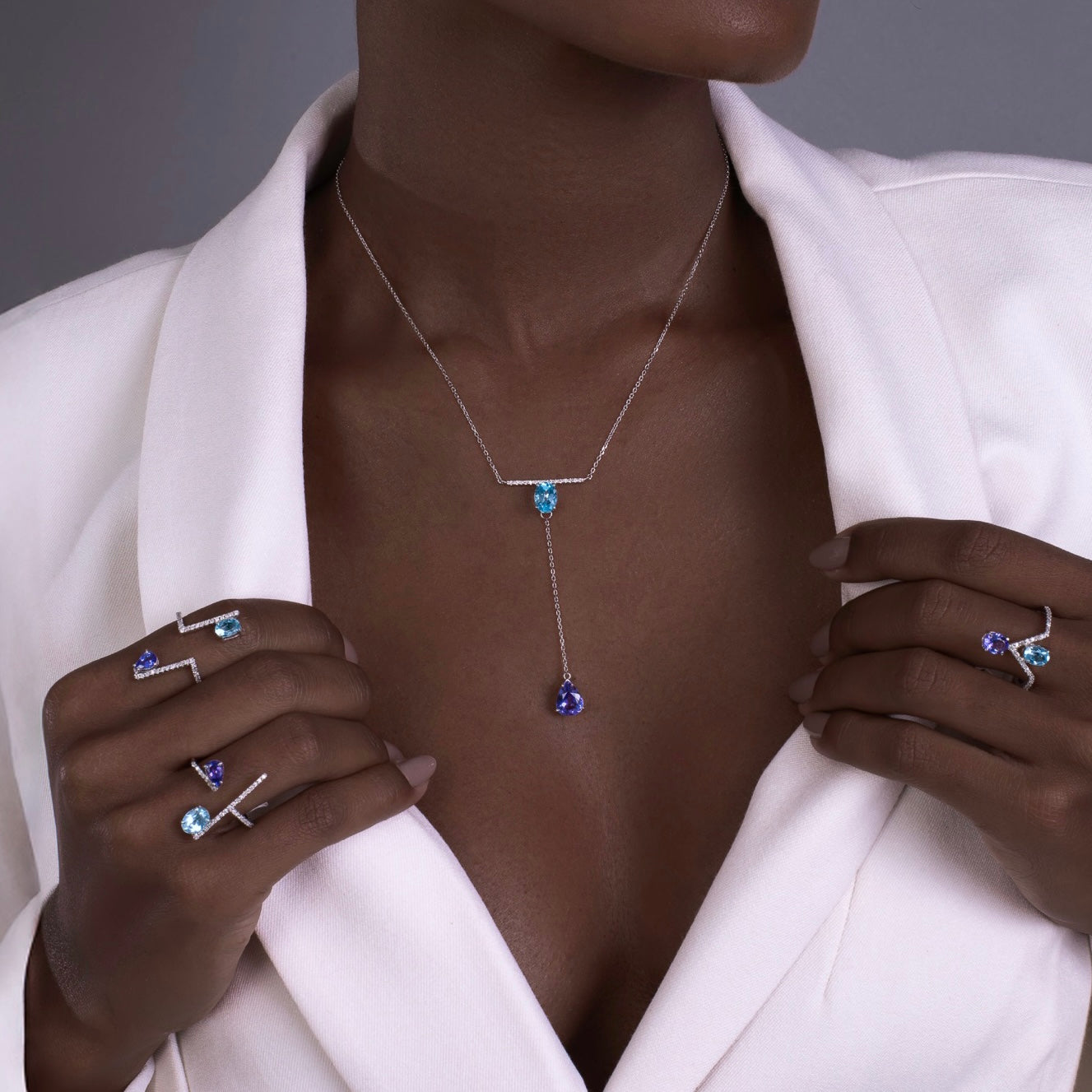 Anel Cannes coleção Art Deco