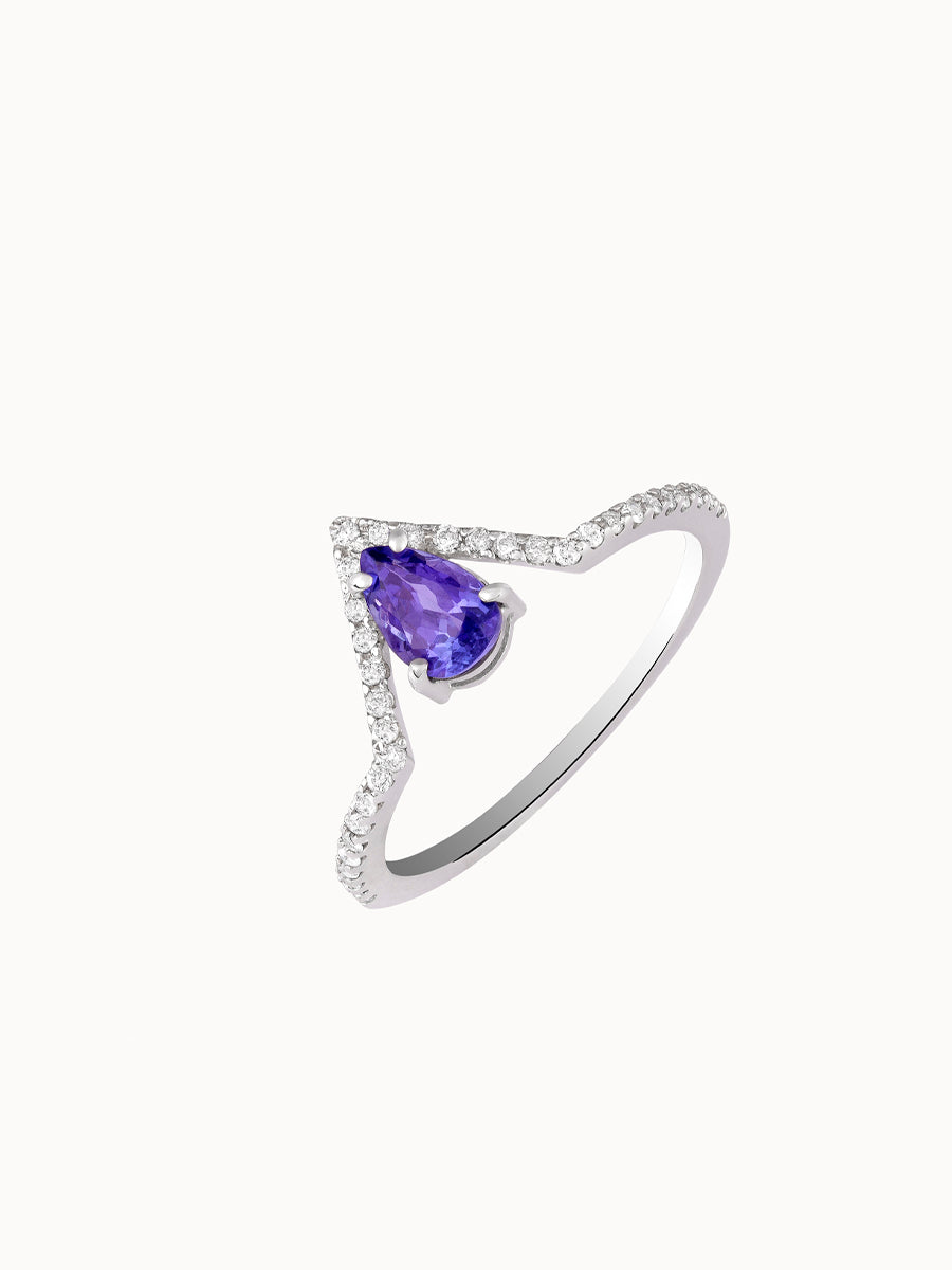 Anel Nice Solo coleção art Déco