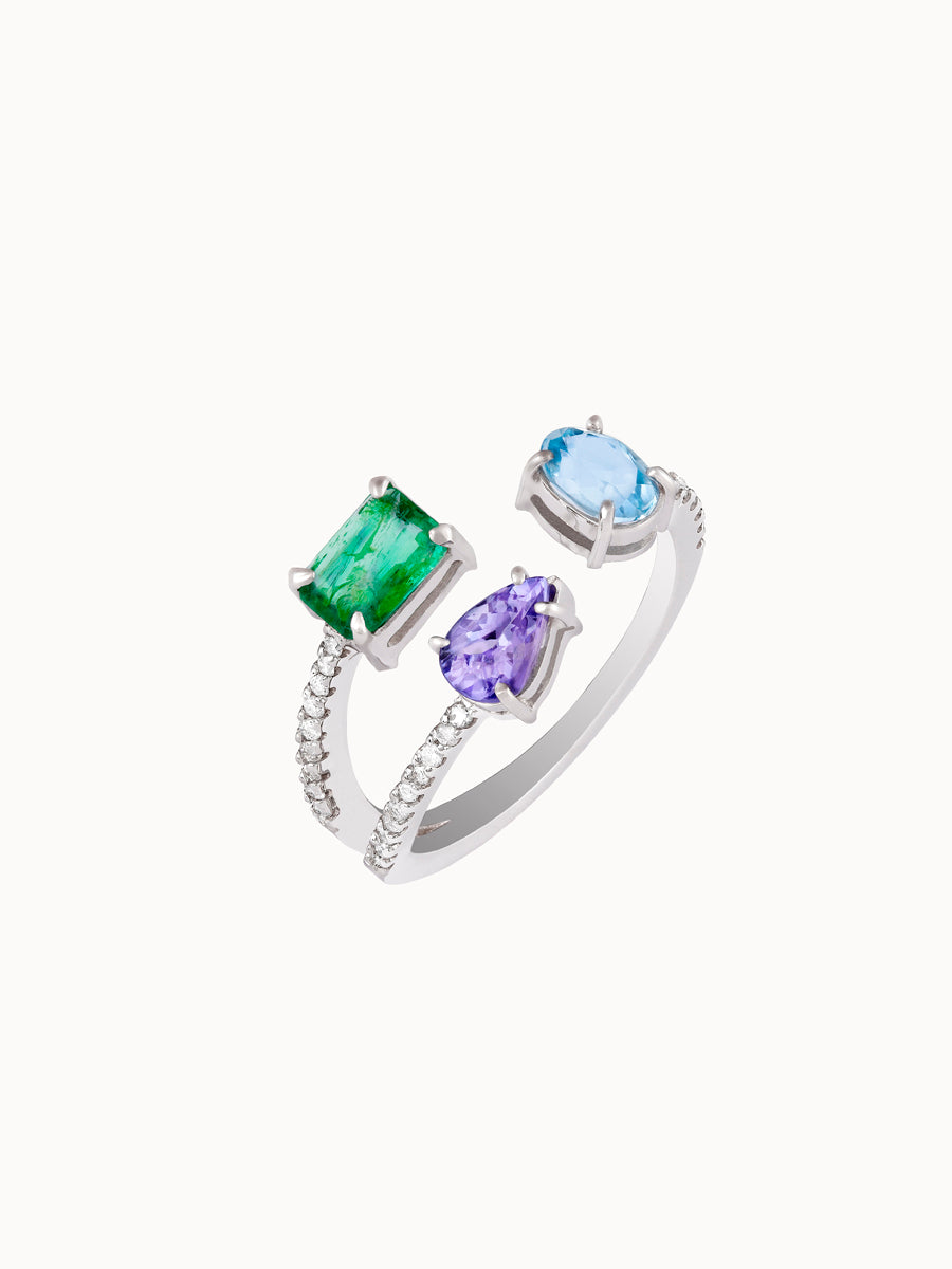 Anel Manhattan Déco coleção art Déco