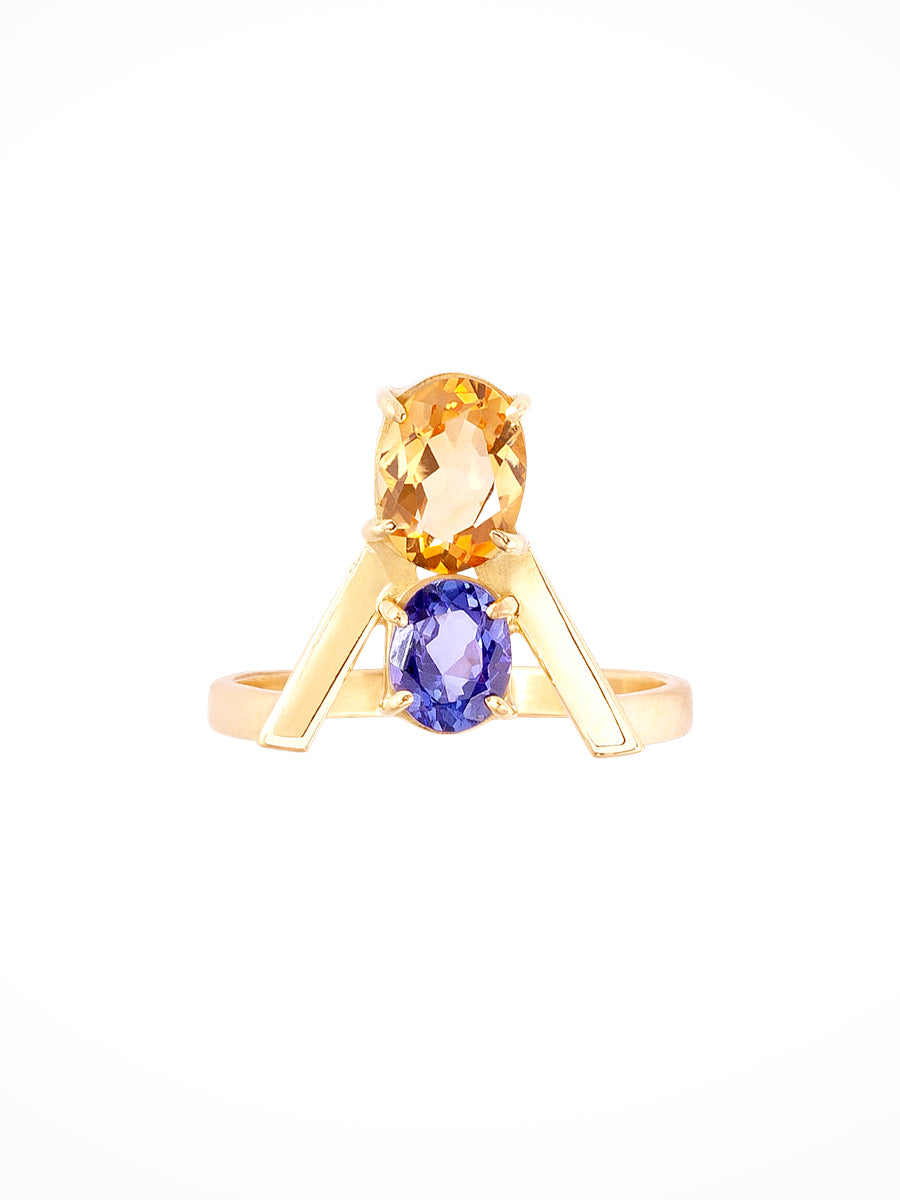 Anel Casablanca coleção Art Déco