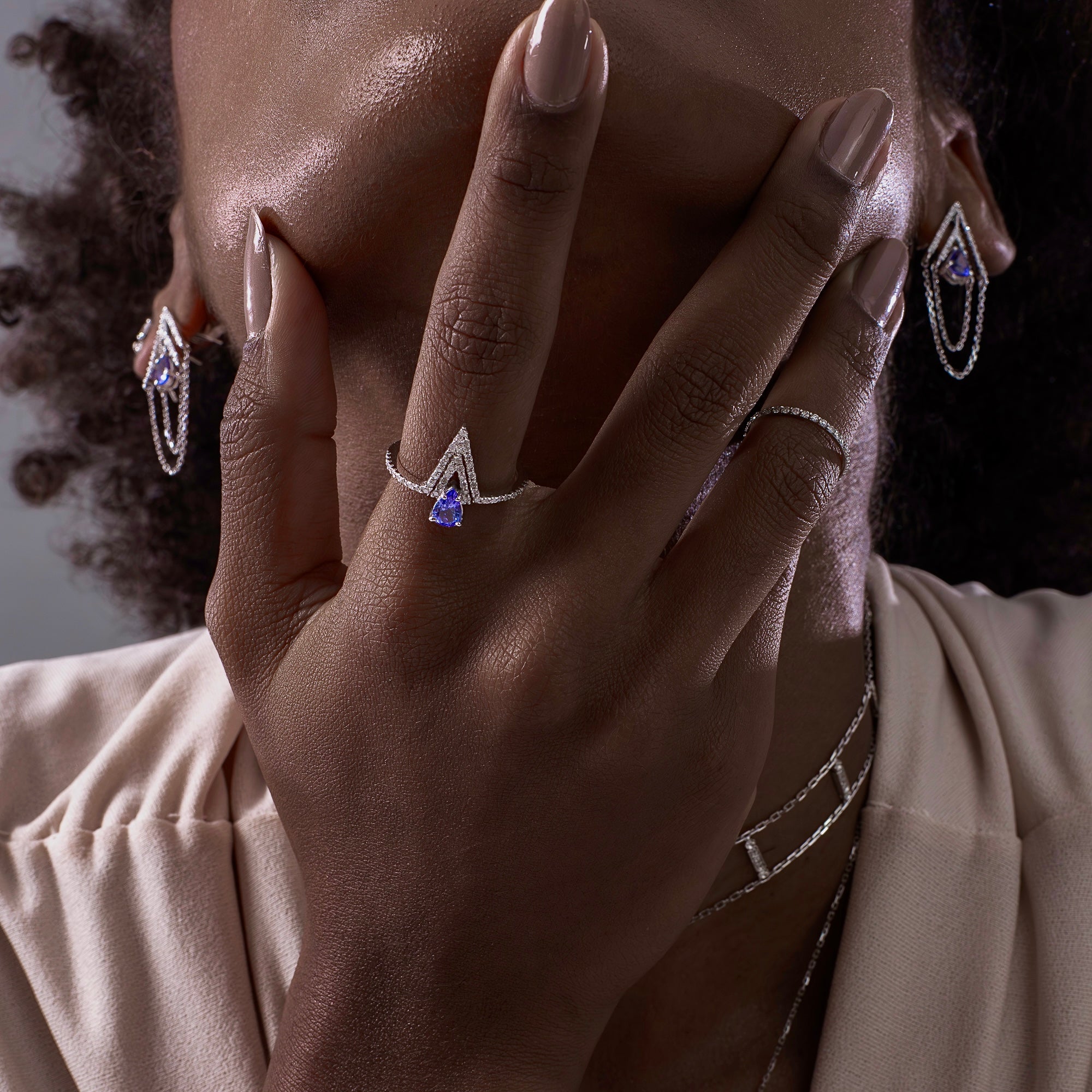 Anel Nice Duo coleção art déco