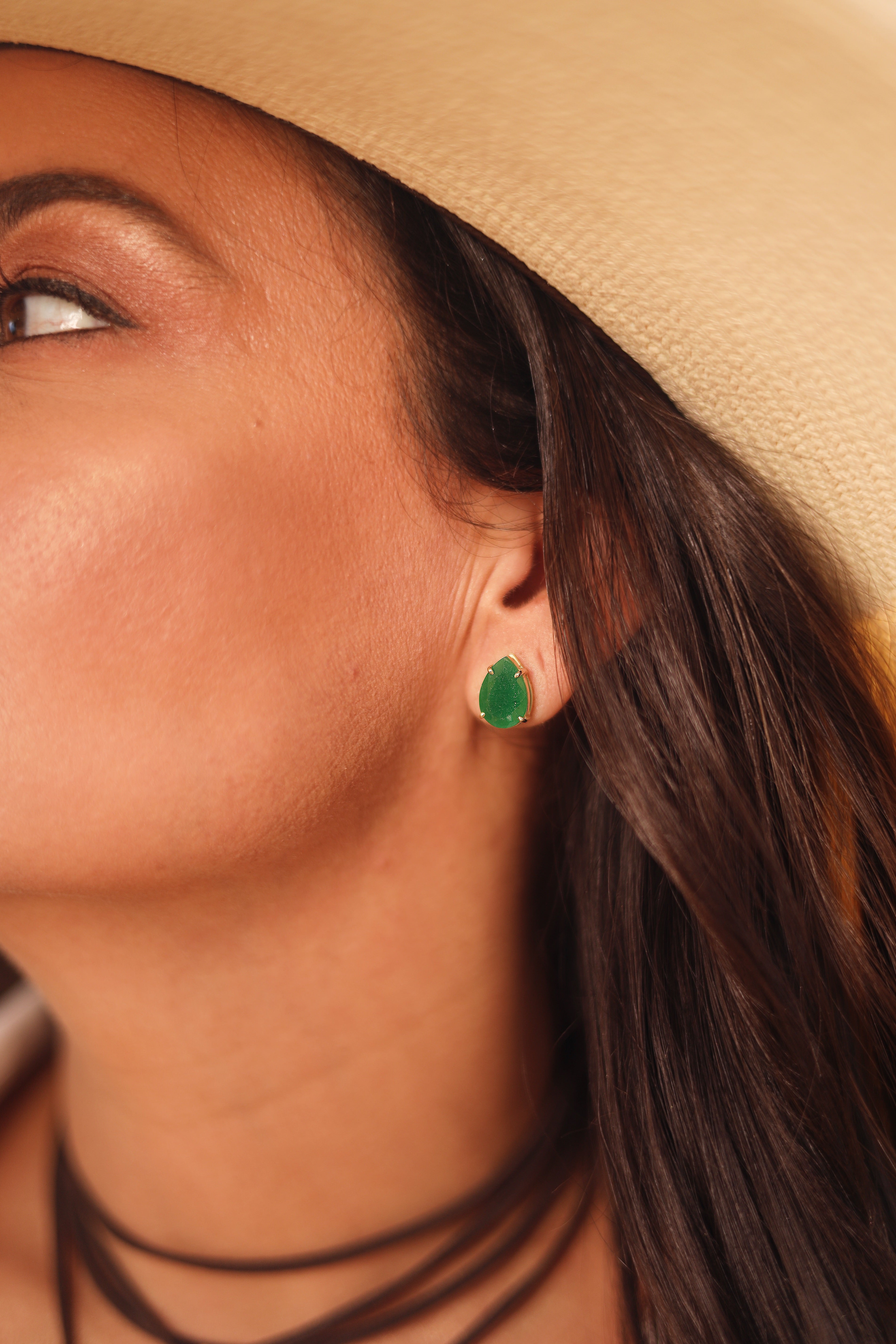 Brinco Gota Jade Agropatys