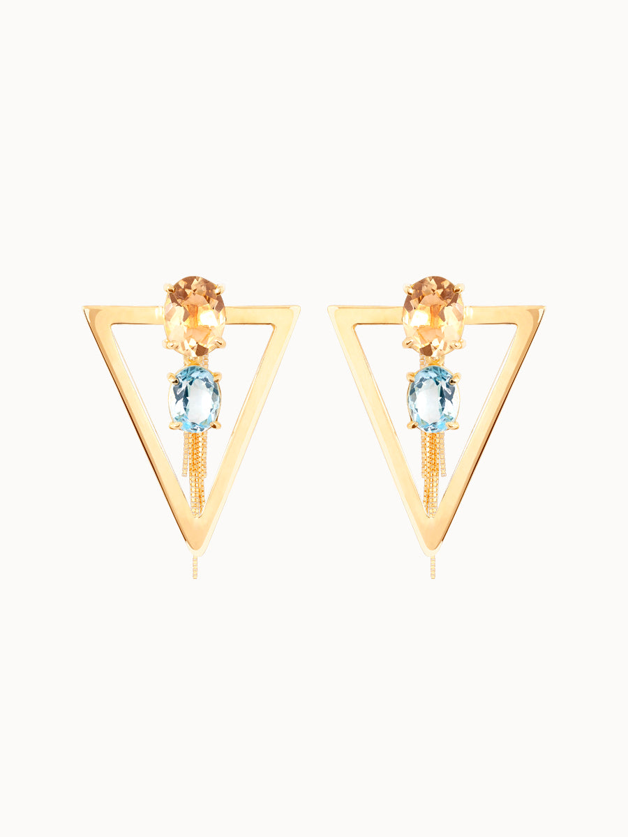 Brinco Havana coleção Art Déco