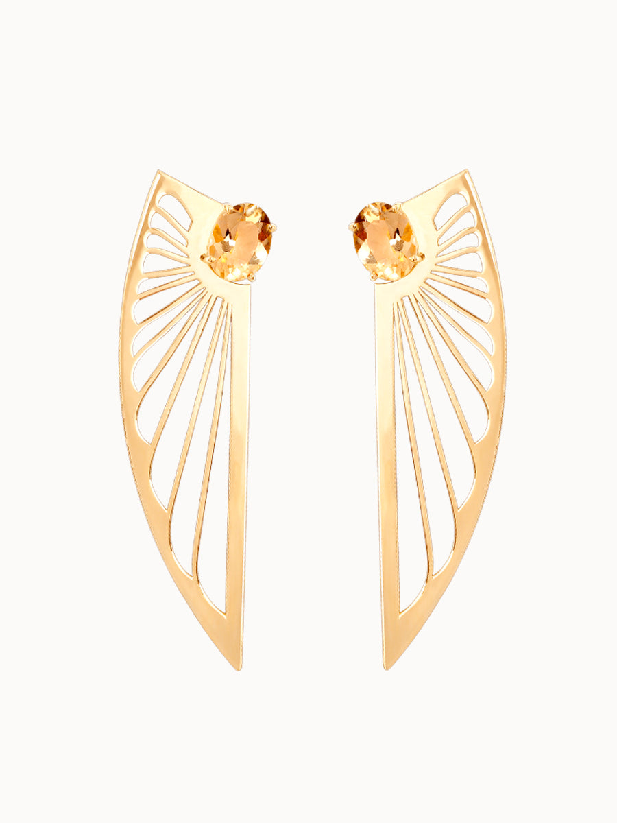 Brinco Soleil coleção Art Déco