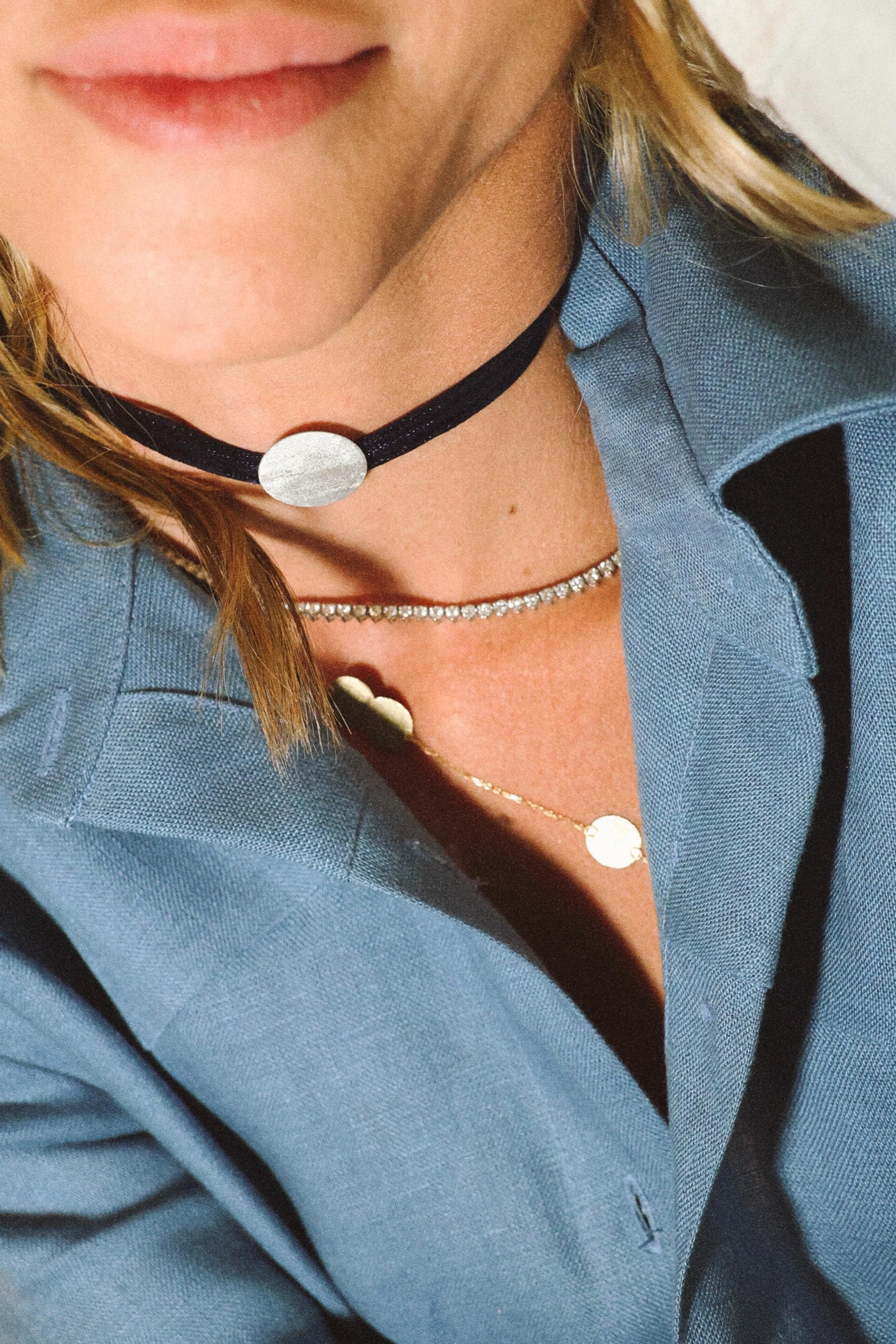 Pingente Hélio Ouro Branco 18k