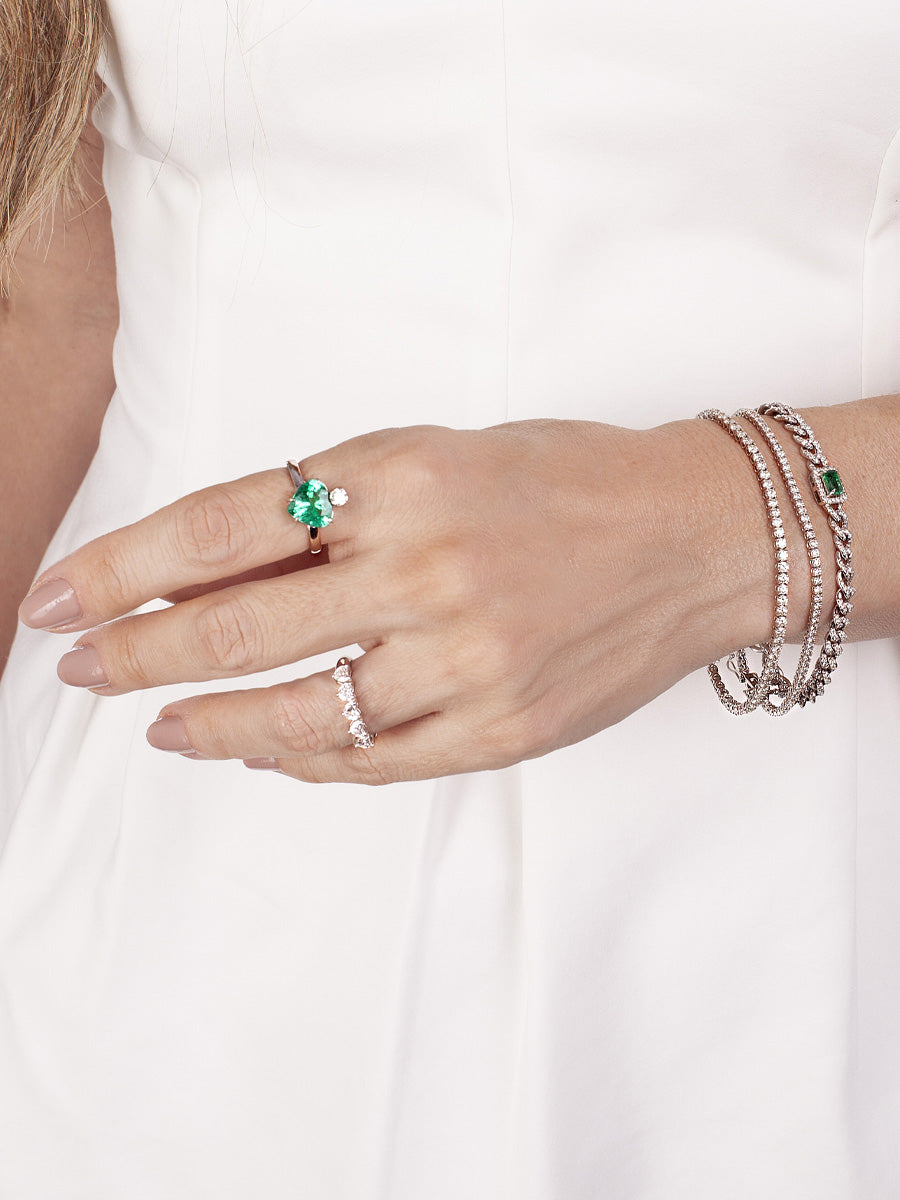 Pulseira Riviera com Diamantes 3,33 cts